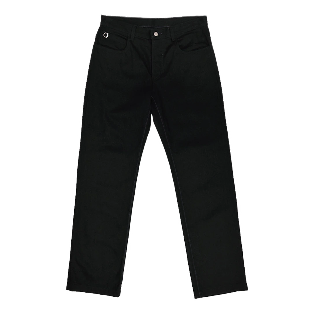 Private: ACTUALHATE INC. – 08 STRAIGHT CUT DENIM – BLACK