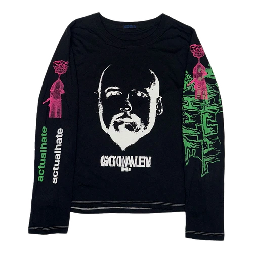 'UN-H8(ONE-OFF) - CUT AND SEWN LONGSLEEVE 014 - L