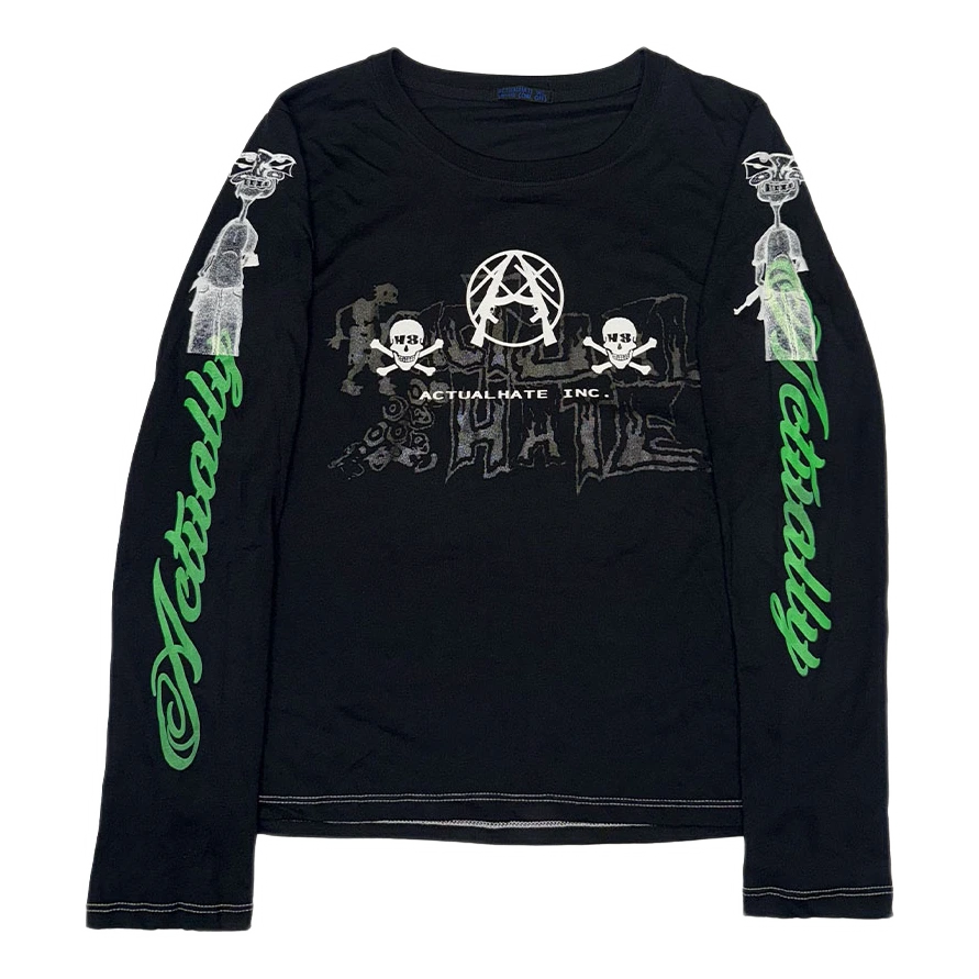 ‘UN-H8(ONE-OFF) – CUT AND SEWN LONGSLEEVE 017 – L