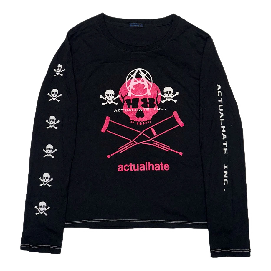 ‘UN-H8(ONE-OFF) – CUT AND SEWN LONGSLEEVE 018 – L