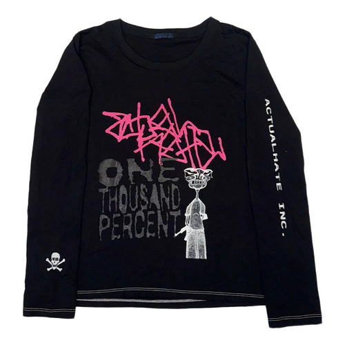 'UN-H8(ONE-OFF) - CUT AND SEWN LONGSLEEVE 020 - L