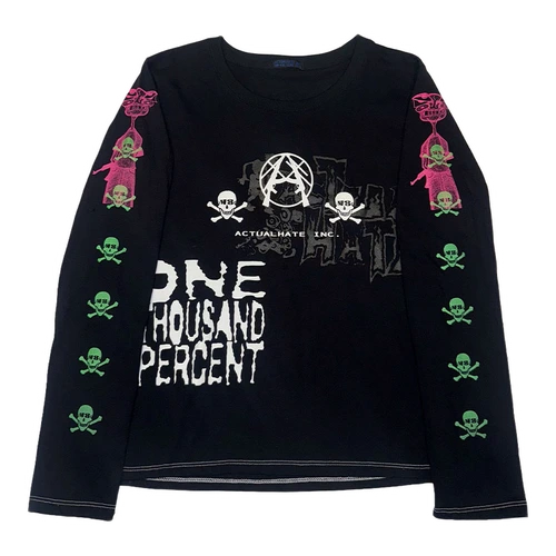'UN-H8(ONE-OFF) - CUT AND SEWN LONGSLEEVE 024 - XL