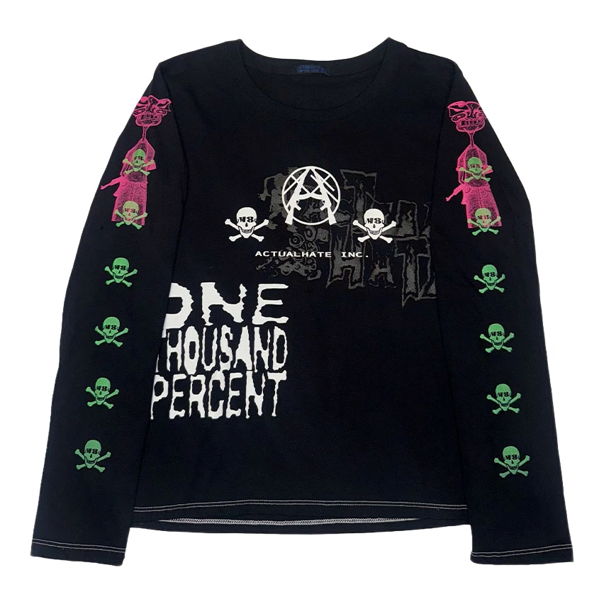‘UN-H8(ONE-OFF) – CUT AND SEWN LONGSLEEVE 024 – XL